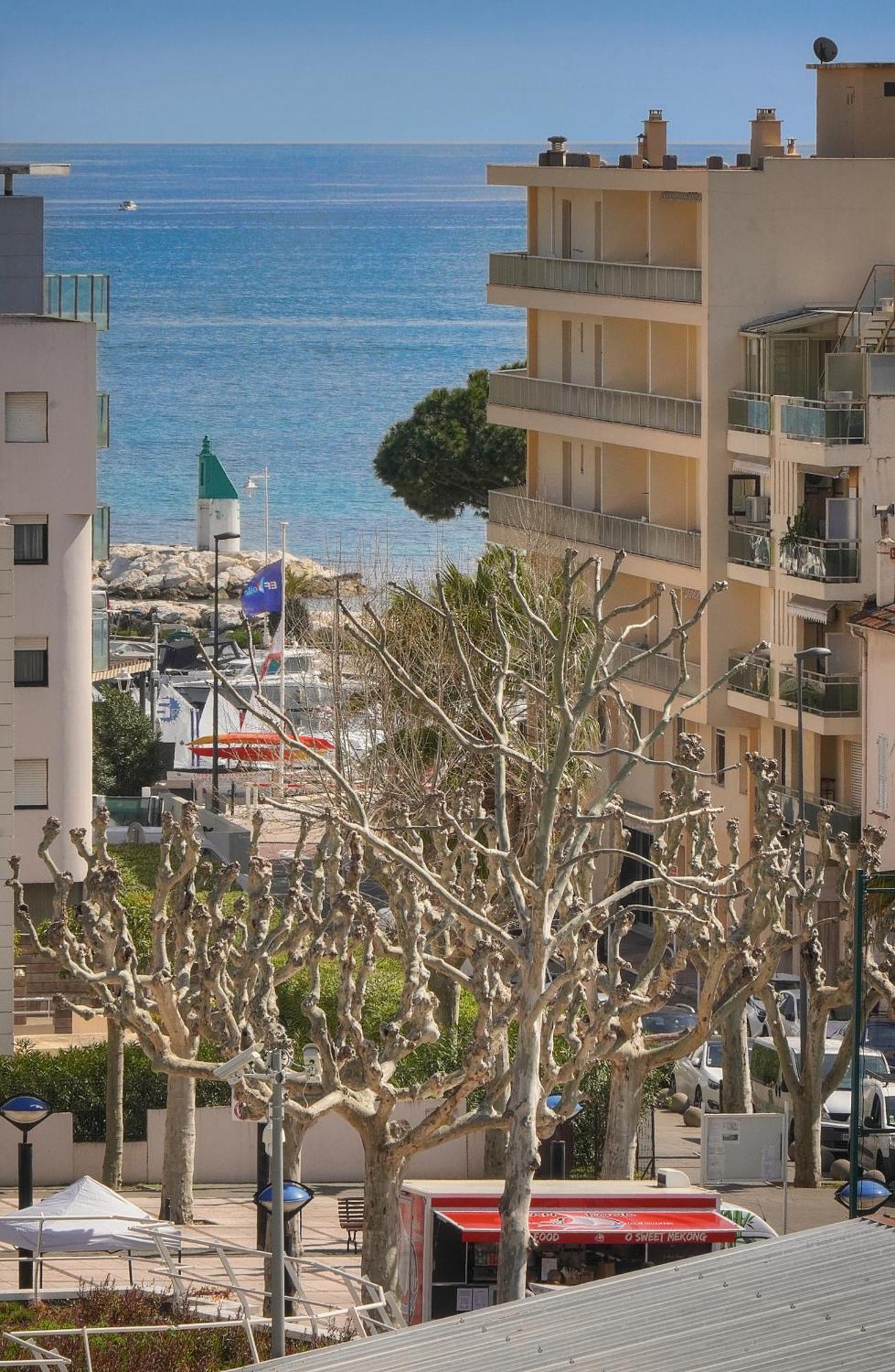 Frgk "Etoile Du Sud Terrasse Vue Mer Palm Beach" Cannes Bagian luar foto