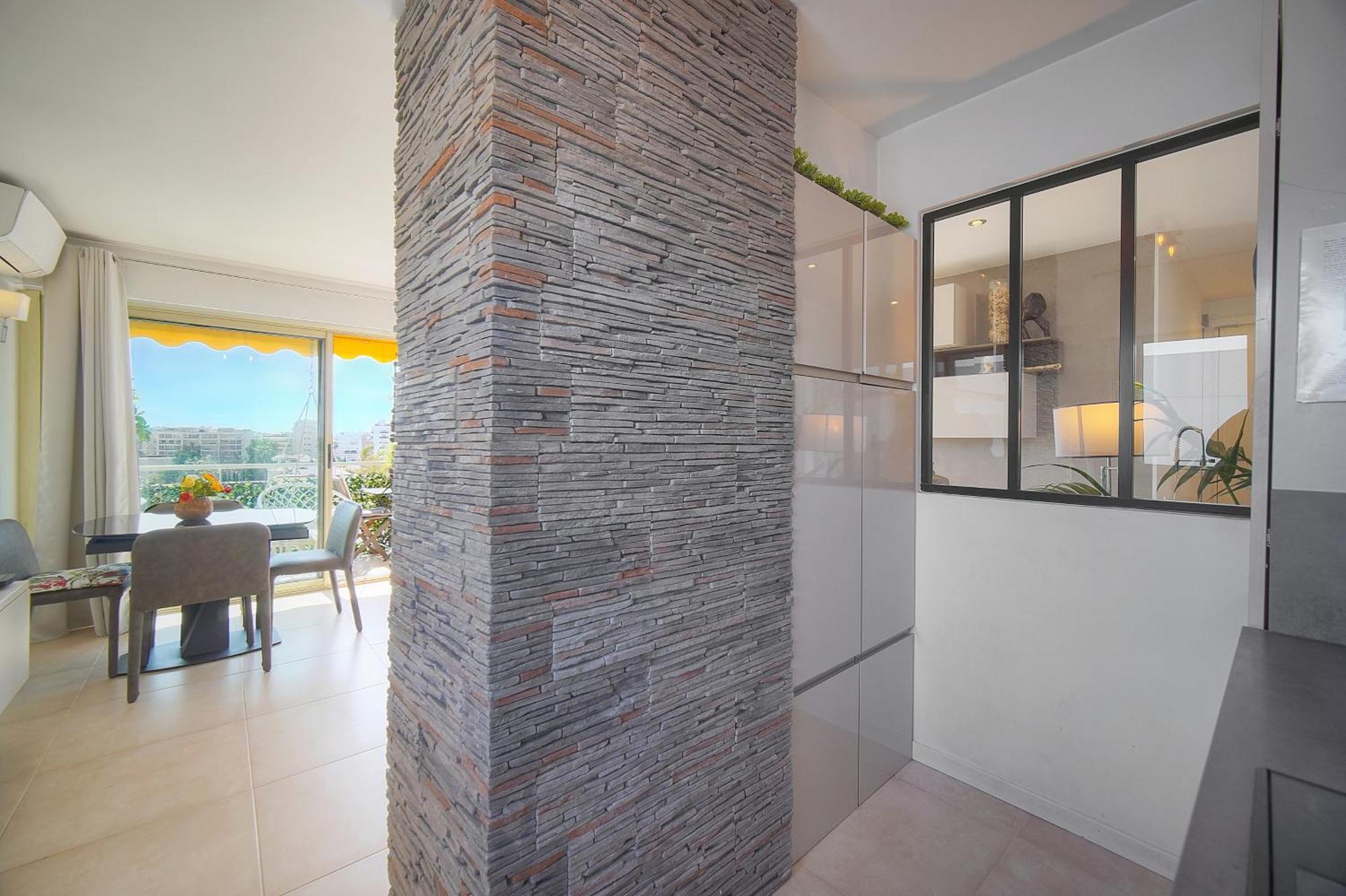 Frgk "Etoile Du Sud Terrasse Vue Mer Palm Beach" Cannes Bagian luar foto